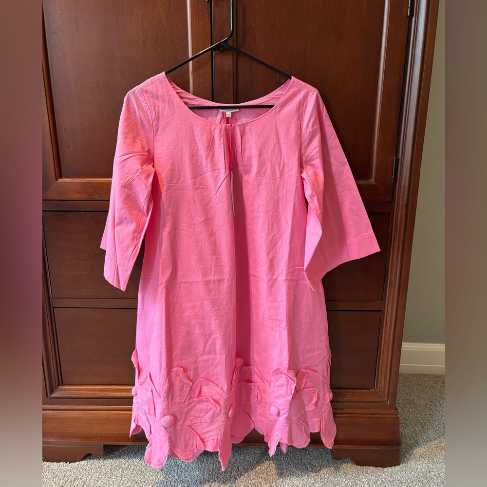 Frances Valentine Zennia Flower Hem Dress